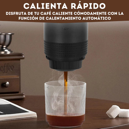 Cafetera Portátil con Sistema 3 en 1